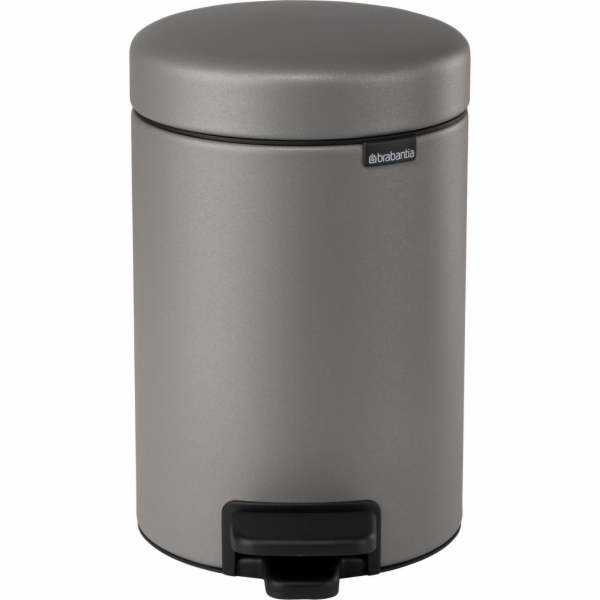 Brabantia pedál.koš Newicon 3 L sedý