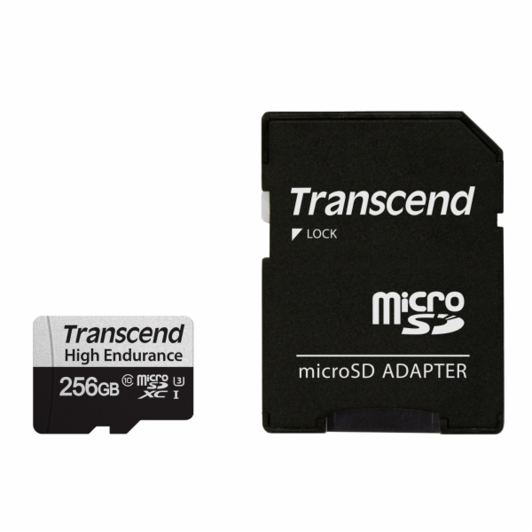 Transcend microSDXC 350V   256GB Class 10 UHS-I U1