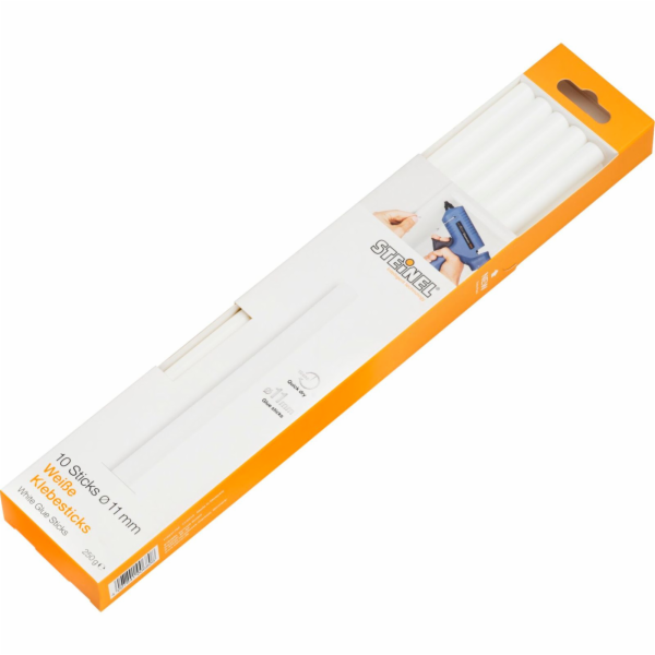 1x10 Steinel Glue Sticks 11mm white 250G