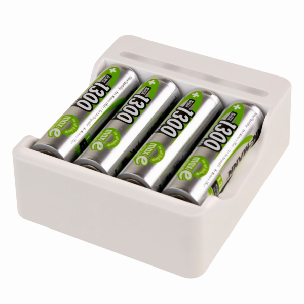 Ansmann nabíjecka Basic IV vc. 4 x AA 1300mAh aku 1001-01...