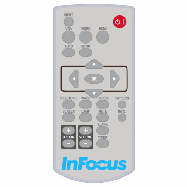 InFocus Navigator 6 dalkove ovladani