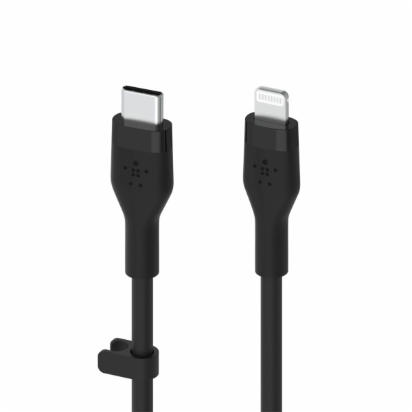 Belkin Flex Lightning/USB-C 15W 3m, mfi, 15W, cern. CAA00...