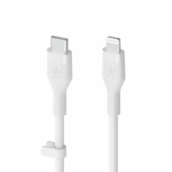Belkin Flex Lightning/USB-C 15W 3m, mfi, 15W, bílý CAA009...