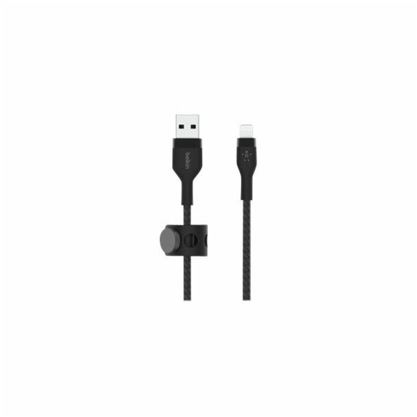 Belkin Flex Lightning/USB-A 3m mfi cert., cerný    CAA010...