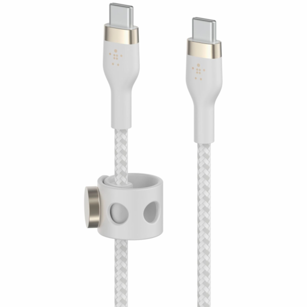 Belkin Flex USB-C/USB-C do 60W 3m, bílý            CAB011...