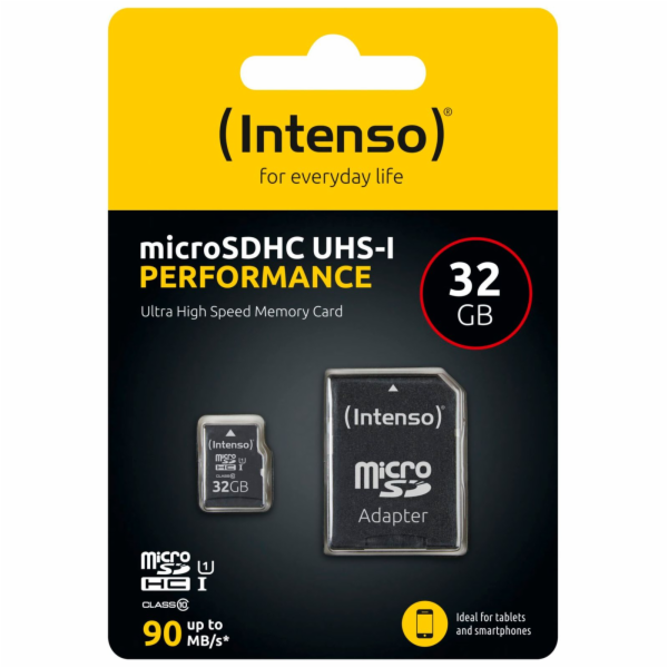 Intenso microSDHC           32GB Class 10 UHS-I U1 Perfor...