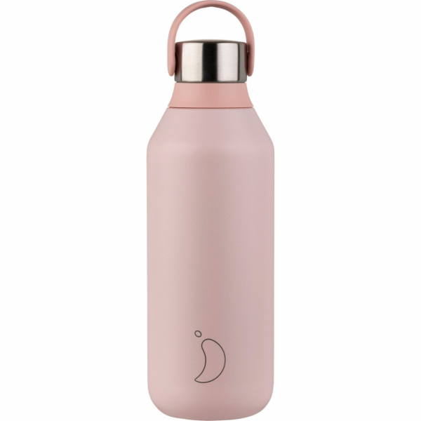 Chillys láhev na vodu serie 2 ruzová 500ml