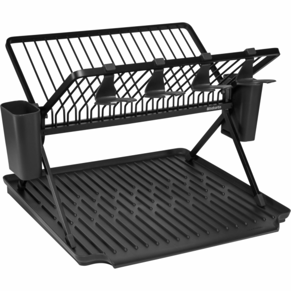 Brabantia odkapávac nádobí skládací tm.sedý