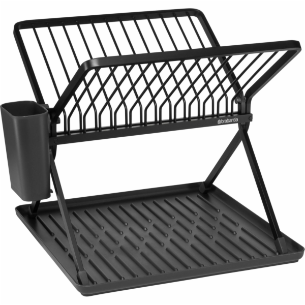 Brabantia odkapávac nádobí skládací malý tm.sedý