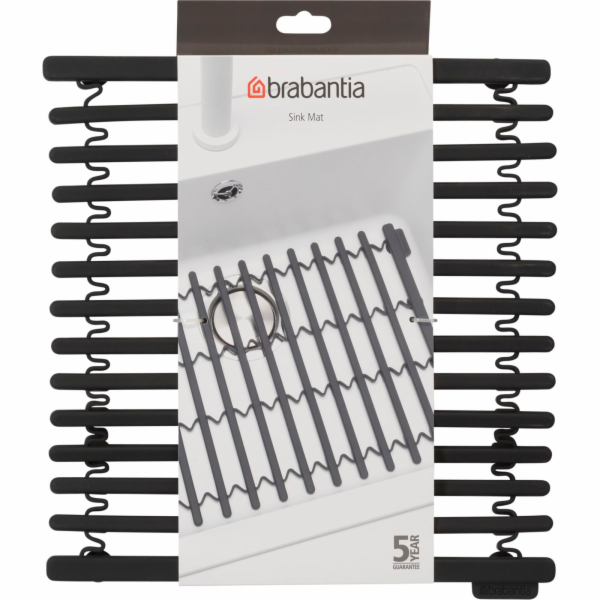 Brabantia podlozka do drezu silikonová tm.sedá