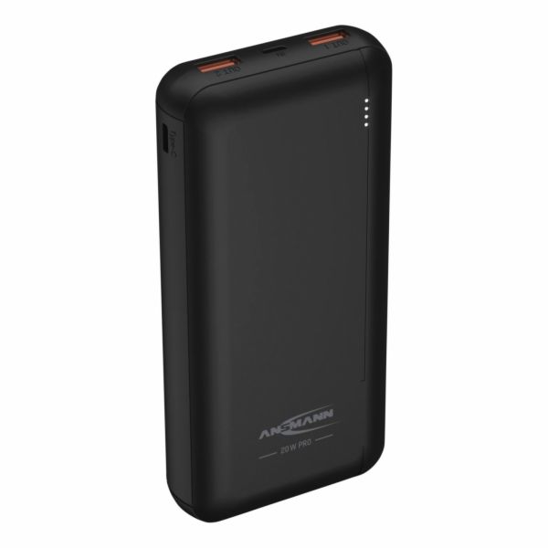 Ansmann powerbanka 20.000 mAh PB320PD USB-C vs./výst.1700...