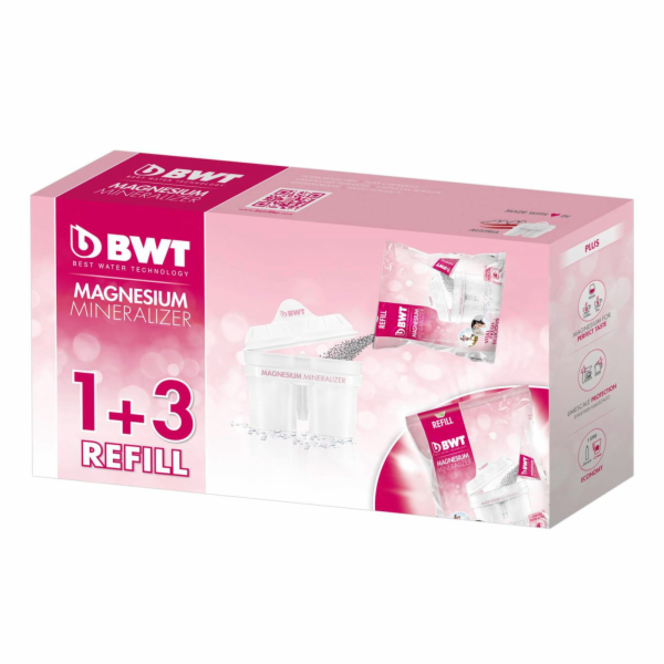 BWT 814544 Longlife Refill 1+3 bílé filtrační patrony