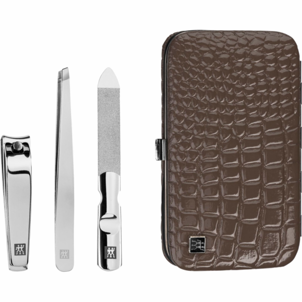 Zwilling CLASSIC INOX Croc Frame Cas , brown, 3 pcs.
