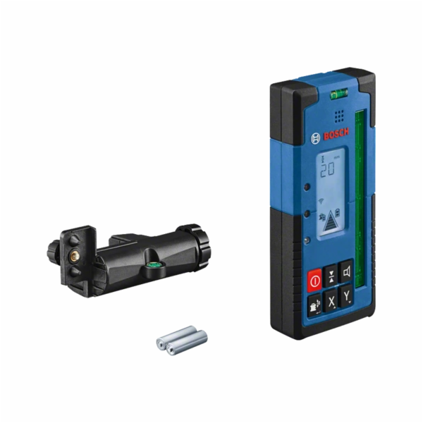 Laserový přijímač Bosch LR 65 G Professional, s držákem