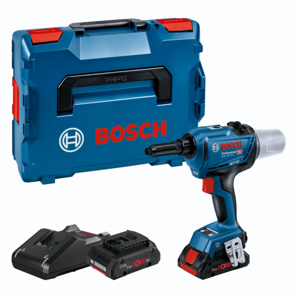 Bosch GRG 18V-16 C sada, aku nýtovací pistole (vc.2xaku+n...