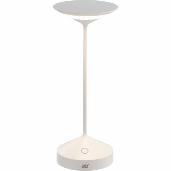 ab+ by Abert Tempo přenosná stolní lampa bílá