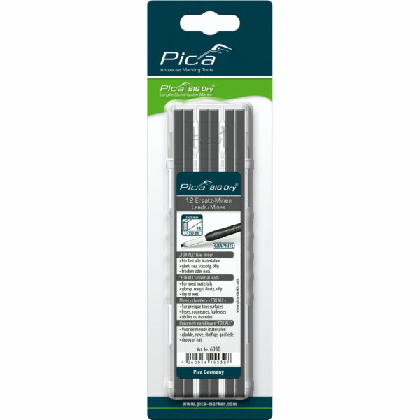 Pica BIG DRY Refills FOR ALL graphite - SB