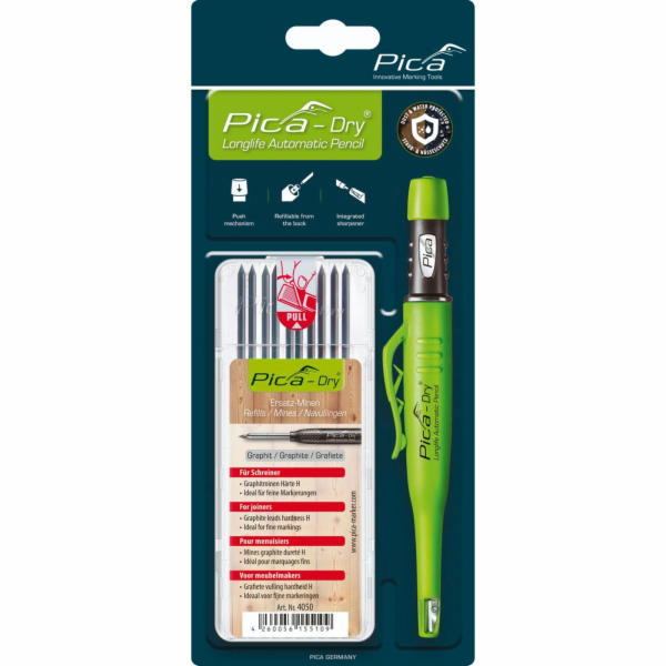 Pica Dry Tužka kulatá + tuhy 4050