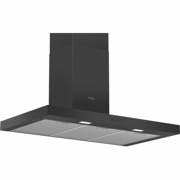 Digestoř Bosch Serie 2 DWB96BC60 nástěnná černá 619 m3/h B