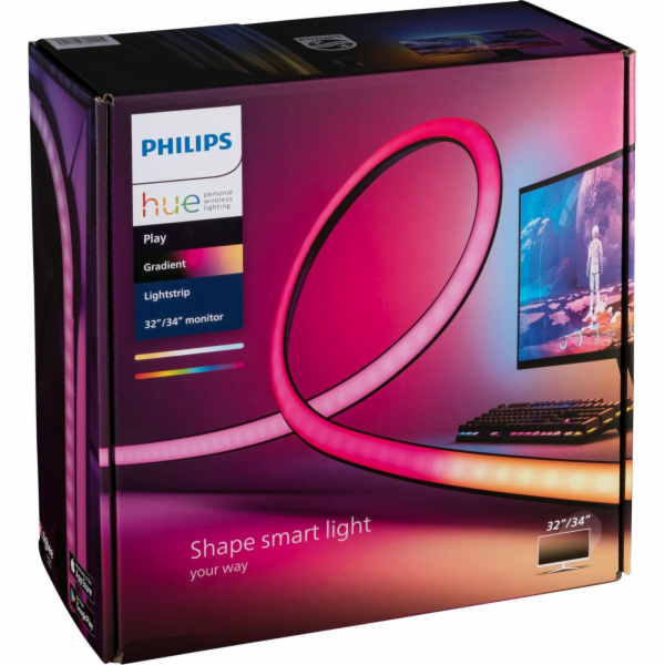 Philips Hue Play Gradient LED Lightstrip PC 24/27 Zoll