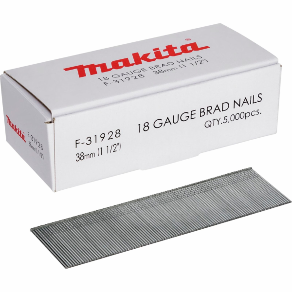 Makita Gauge Brad Nails 1,2x38mm F-31928  5000 pcs.