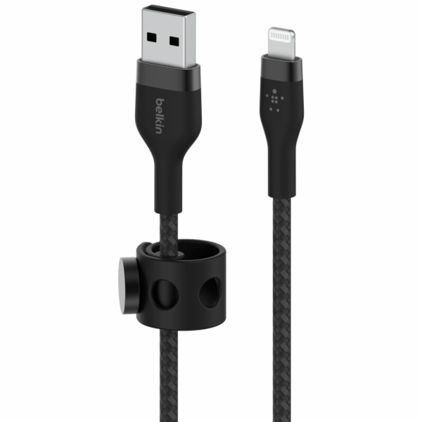 Belkin Flex Lightning/USB-A 3m mfi cert., cerný    CAA010...