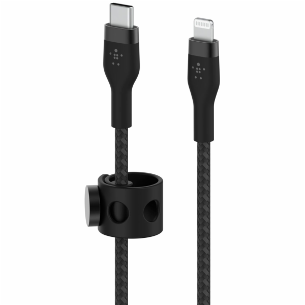 Belkin Flex Lightning/USB-C 15W 3m mfi.cert.cerný   CAA01...