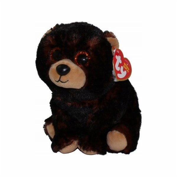Maskot You Bear hnědočerný Kodi 15 cm