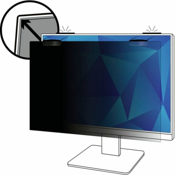 3M PF215W9EM Privacy Filter COMPLY Magnetic Monit.21,5 16:9
