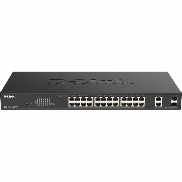 Přepínač D-Link D-Link Switch 26-port vrstva2 Poe+Gigabit...