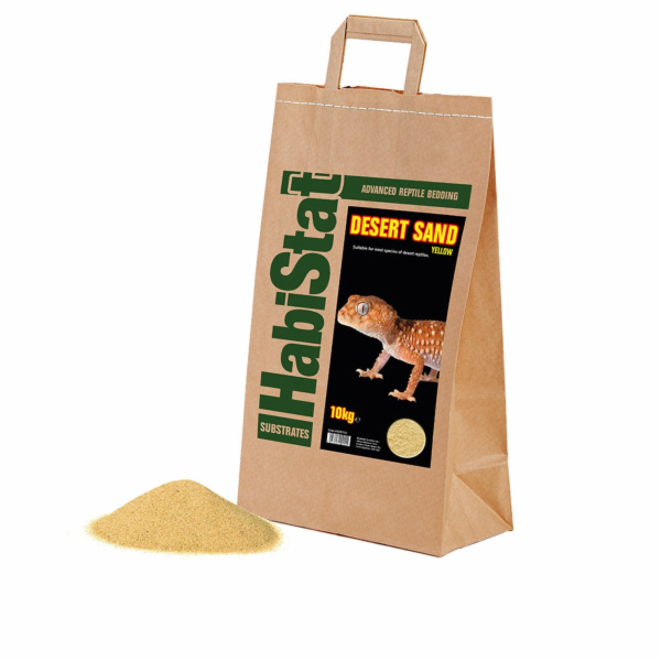 HabiStat Desert Sand žlutý 10kg