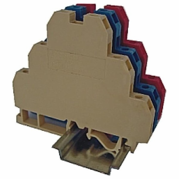 Eti-Polam Závitová lišta, 3-vrstvá, 2,5 mm2, béžová VS 2,...