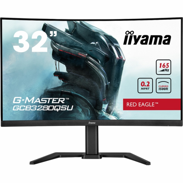 iiyama G-Master/GCB3280QSU-B1/31,5"/VA/QHD/165Hz/0,2ms/Bl...
