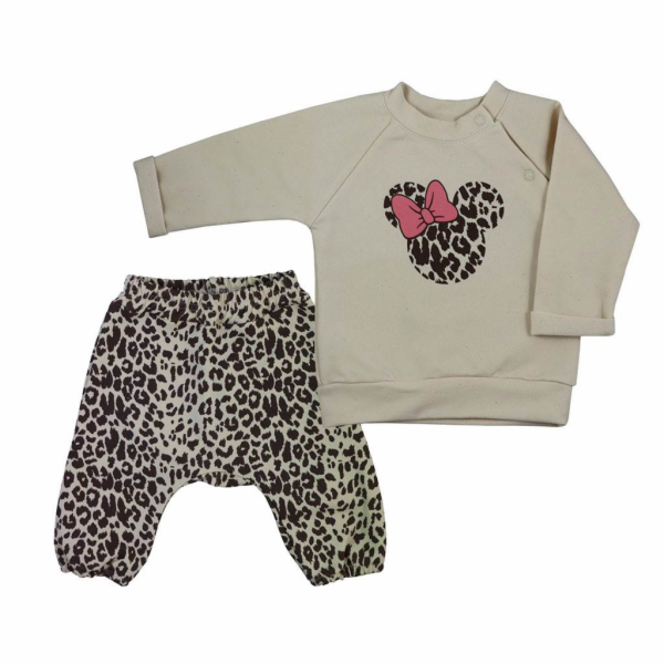 Kojenecké tepláčky a mikinka Koala Panther girl Vel.80 (9...