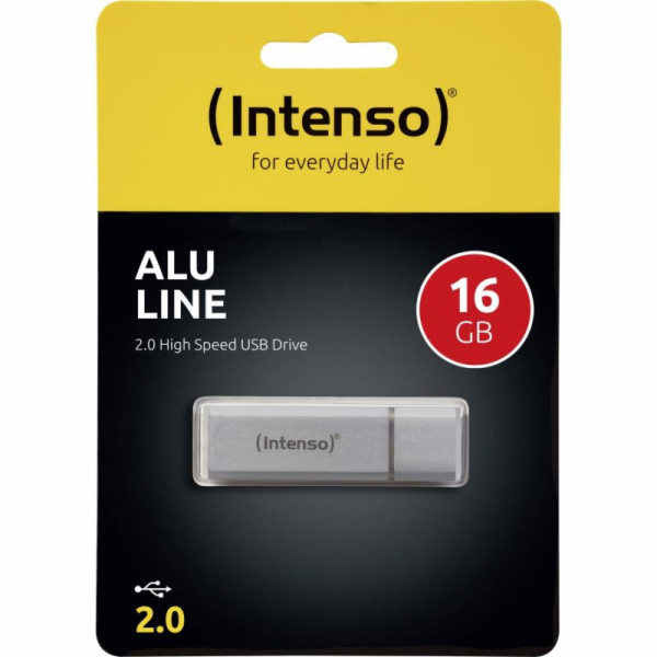 Intenso Alu Line stribrna 16GB  USB tyc 2.0