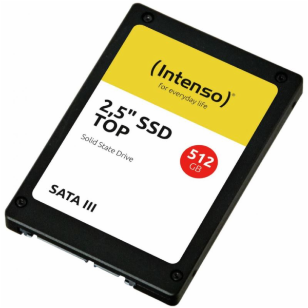 Intenso TOP SSD 2,5        512GB SATA III / Solid State D...