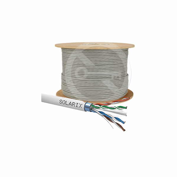 Instalační kabel Solarix CAT6 FTP PVC Eca 500m/cívka SXKD...