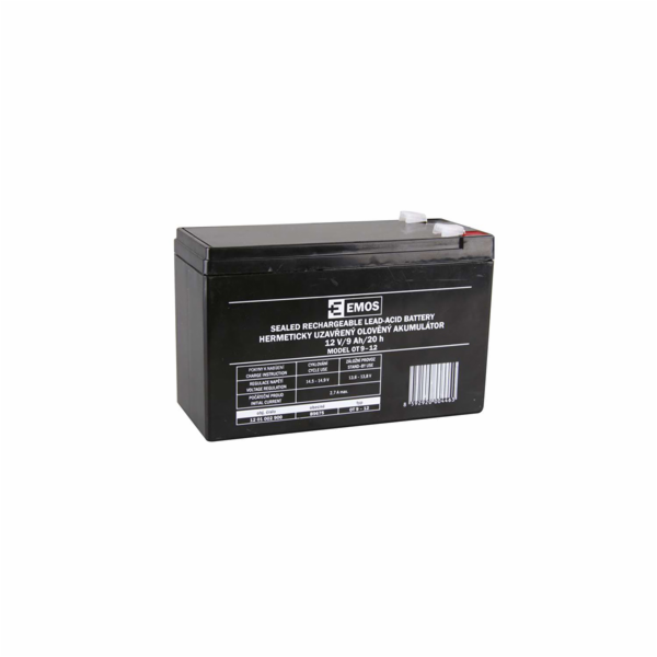 Emos baterie SLA 12V / 9 Ah, Faston 6.3 (250)