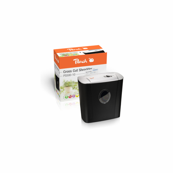 Peach Cross Cut Shredder PS500-10, skartovač dokumentů