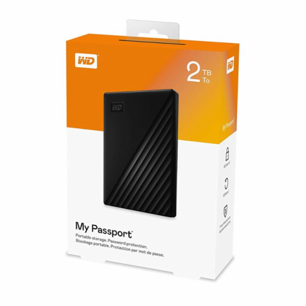 WD My Passport Portable 2TB Black