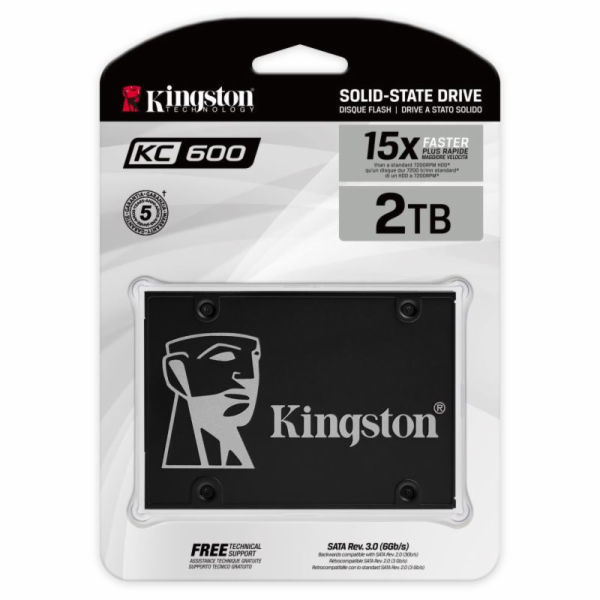 Kingston KC600 2TB, SKC600/2048G Kingston KC600/2TB/SSD/2...