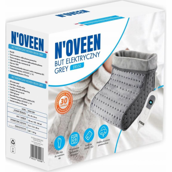 NOVEEN ELECTRIC SHOE EB550 GREY 30X30X24CM