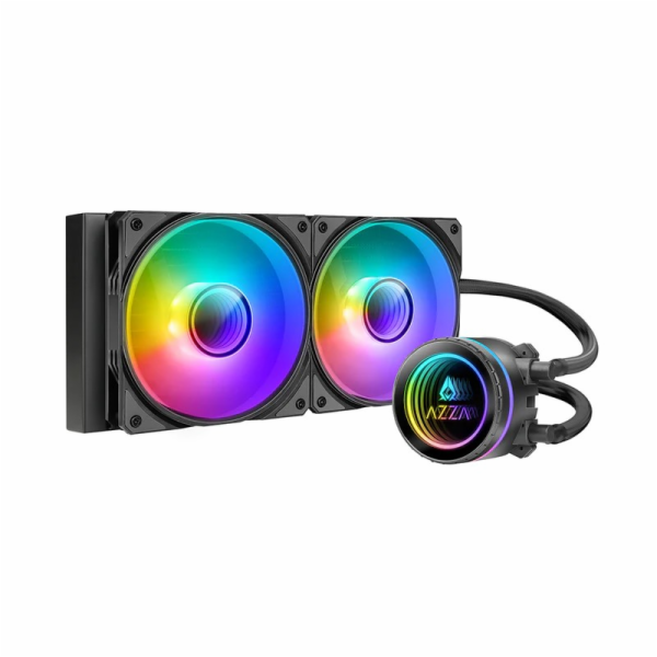 AZZA GALEFORCE 240 MM ARGB, Vodní chlazení