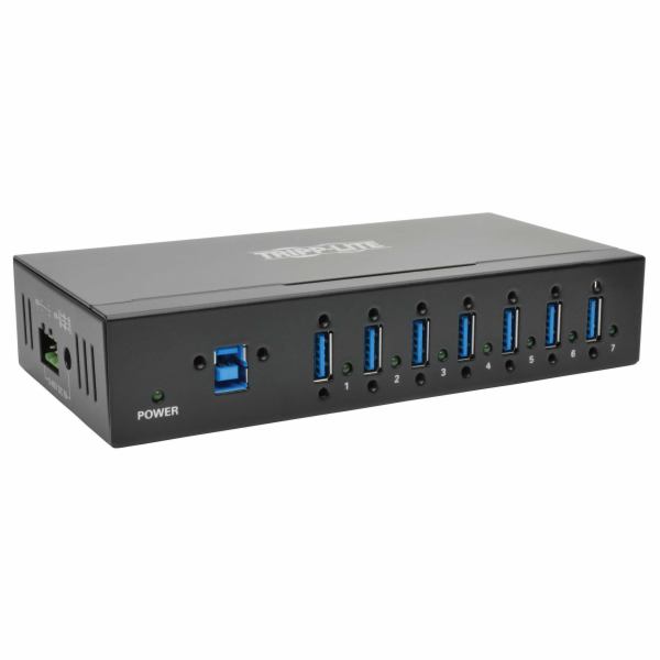 Tripplite Rozbočovač 7x USB 3, průmyslový, odolnost ESD 2...