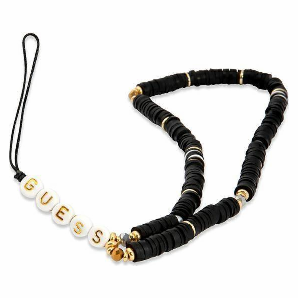 Guess Poutko na Telefon Heishi Beads Black Praktické a st...