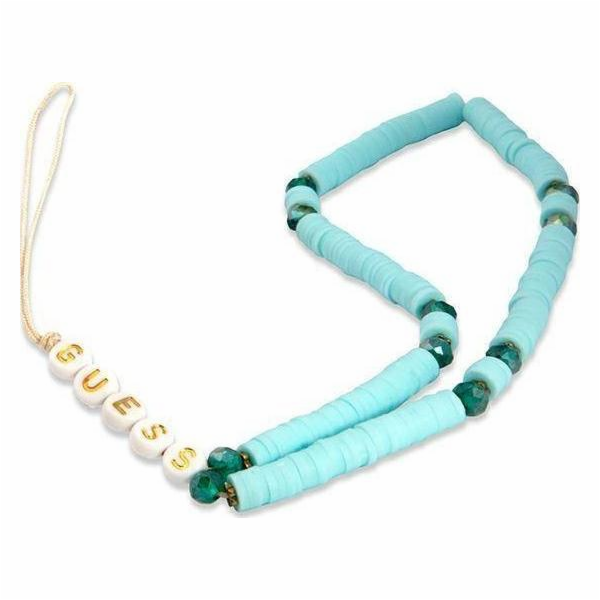 Guess Poutko na Telefon Heishi Beads Blue Guess phone cha...