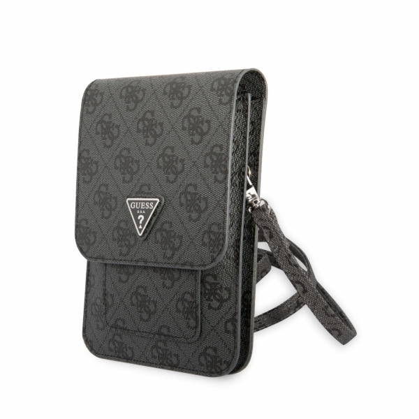 Guess PU 4G Triangle Logo Phone Bag Black Guess prémiový ...