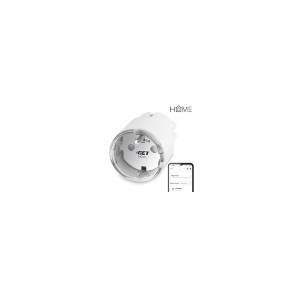 iGET HOME Power 1 - Wi-Fi zásuvka 230V s měřením spotřeby