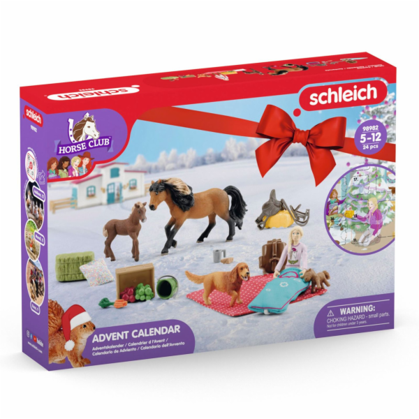 Adventní kalendář Schleich Horse Club 2023, figurka jako ...