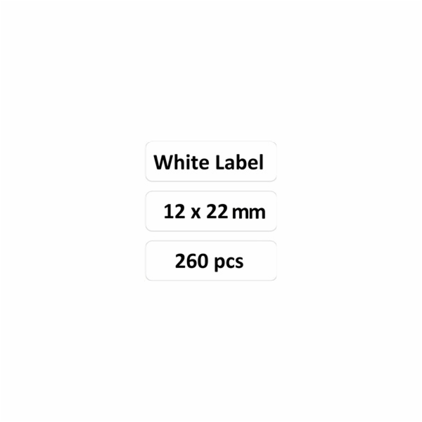Niimbot štítky RP 12x22mm 260ks White pro D11 a D110